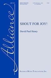 Shout for Joy! SATB choral sheet music cover